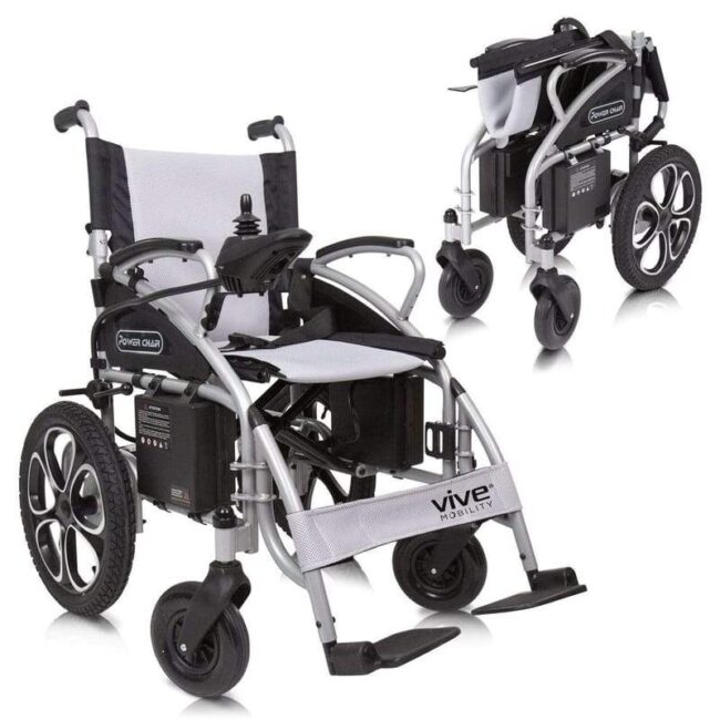 ViveHealth Compact Power Electric Wheelchair
